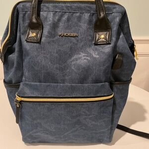Kroser blue backpack Travel School Work 14/15.6/17 inches